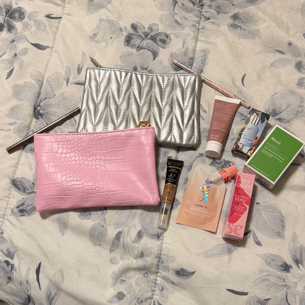 LOT of 2 Ipsy Bags and makeup, perfume etc